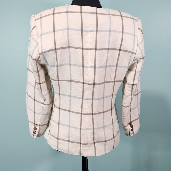 Vintage Kasper for A.S.L. Plaid Blazer Size 8
Lot H - Picture 2 of 8